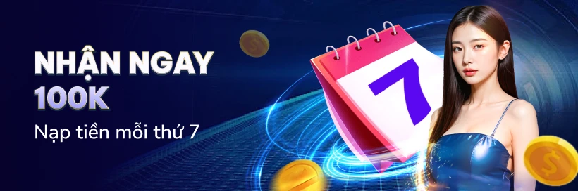 K88 Thứ 7 rực lửa – Nạp lại nhận thưởng, săn kèo hấp dẫn, thắng đậm mỗi tuần.